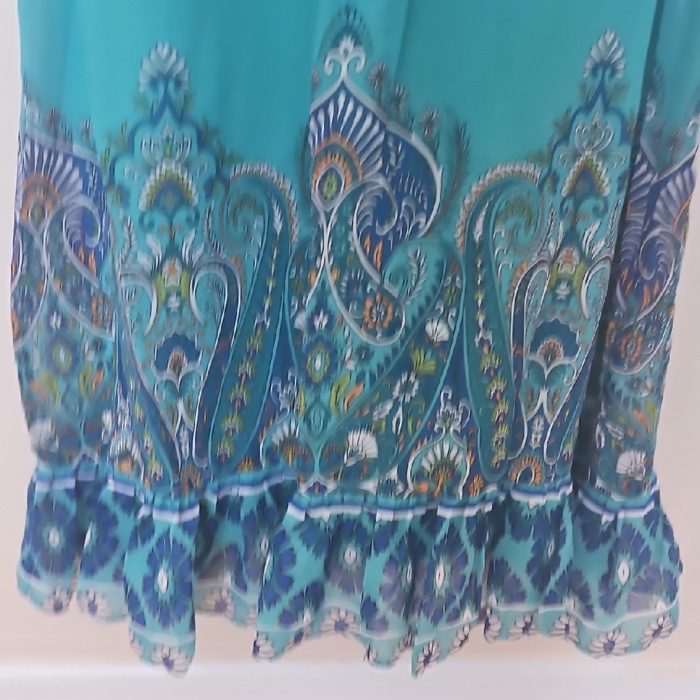 Boston Proper Turquoise Dress - Picture 6 of 6